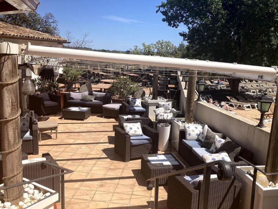Les Restanques Cabriere 3123 Vue Mer 3 Chambres Гримо Екстериор снимка