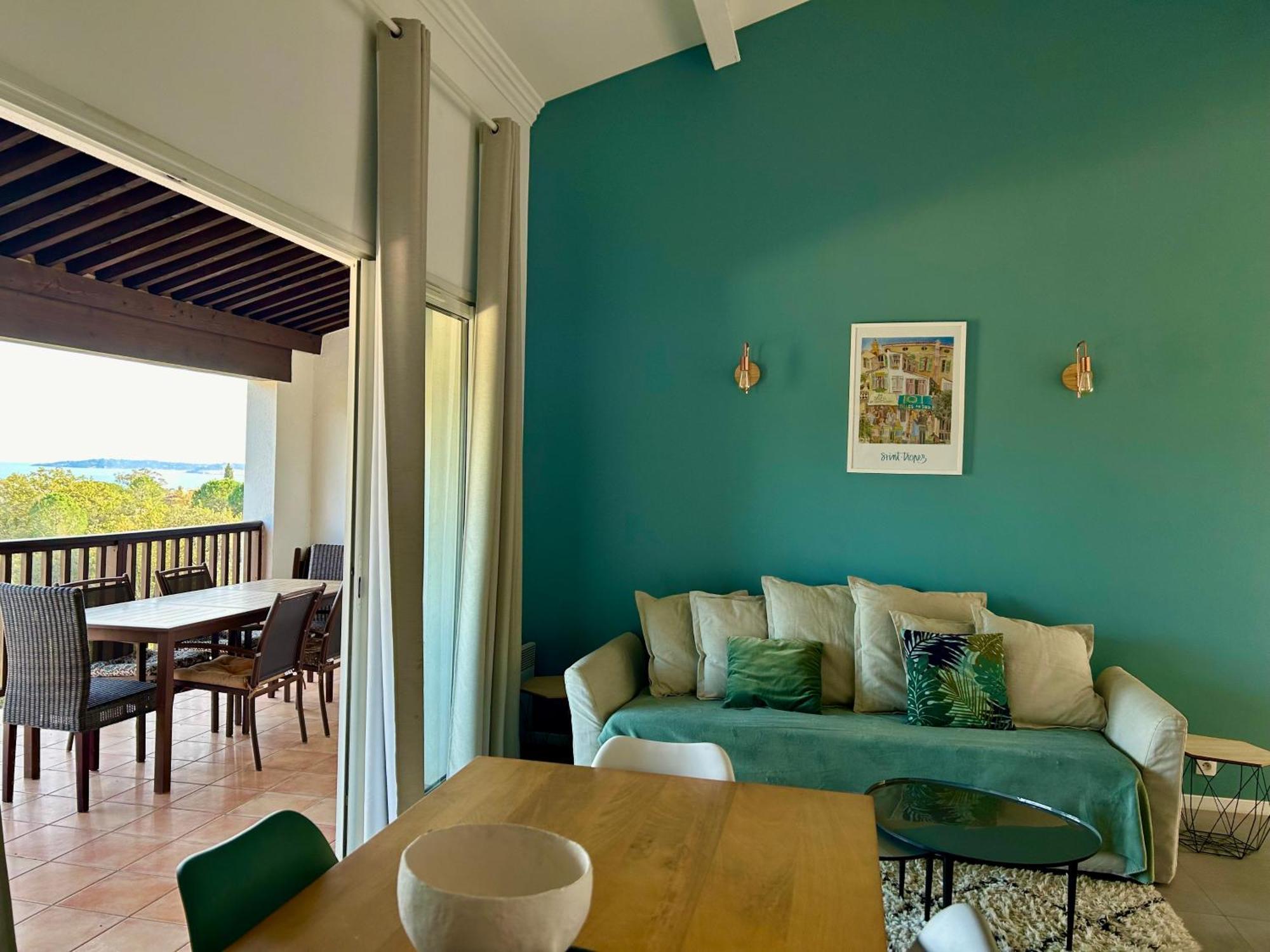 Les Restanques Cabriere 3123 Vue Mer 3 Chambres Гримо Екстериор снимка