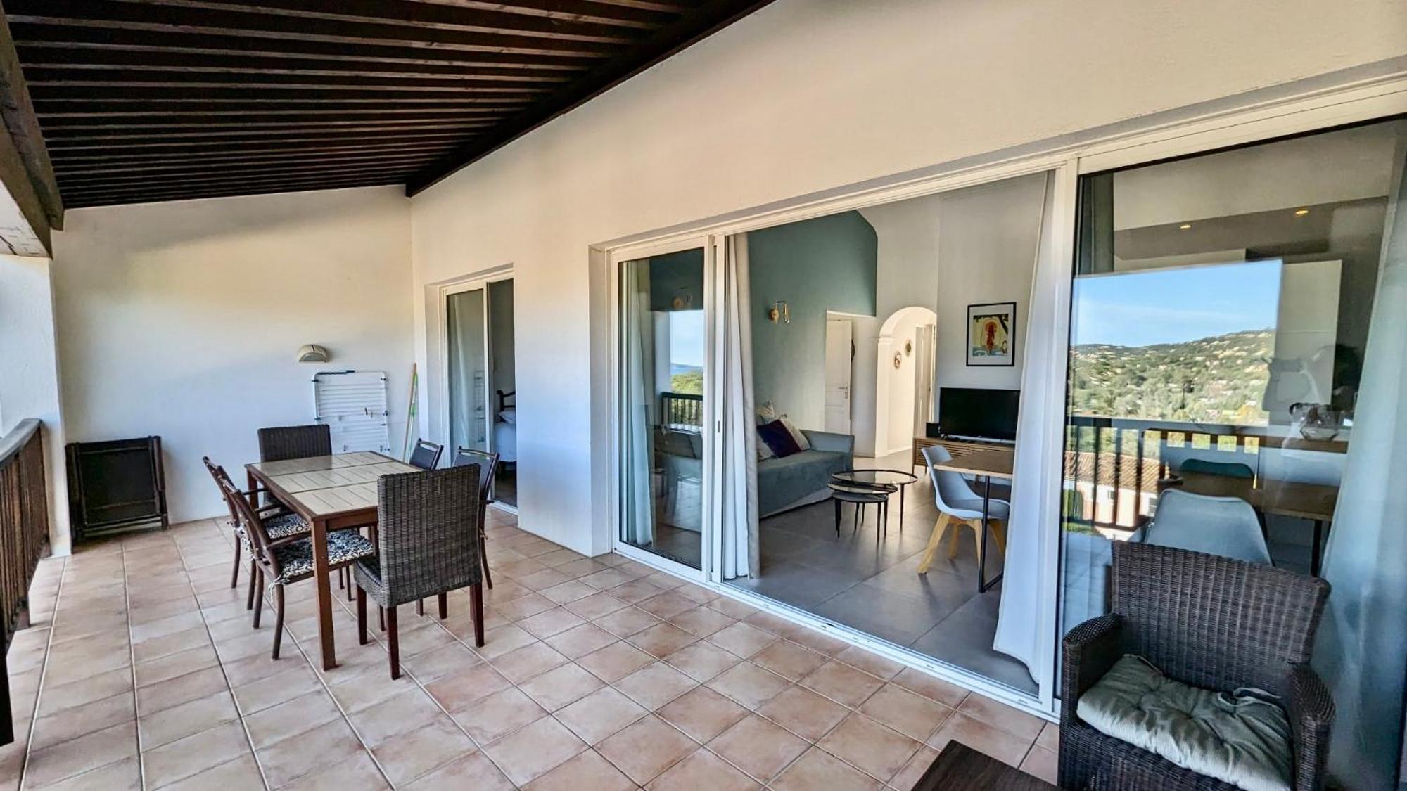 Les Restanques Cabriere 3123 Vue Mer 3 Chambres Гримо Екстериор снимка