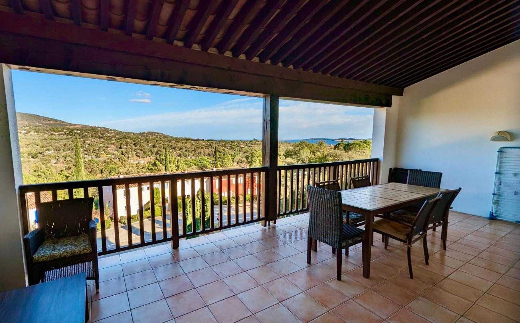 Les Restanques Cabriere 3123 Vue Mer 3 Chambres Гримо Екстериор снимка