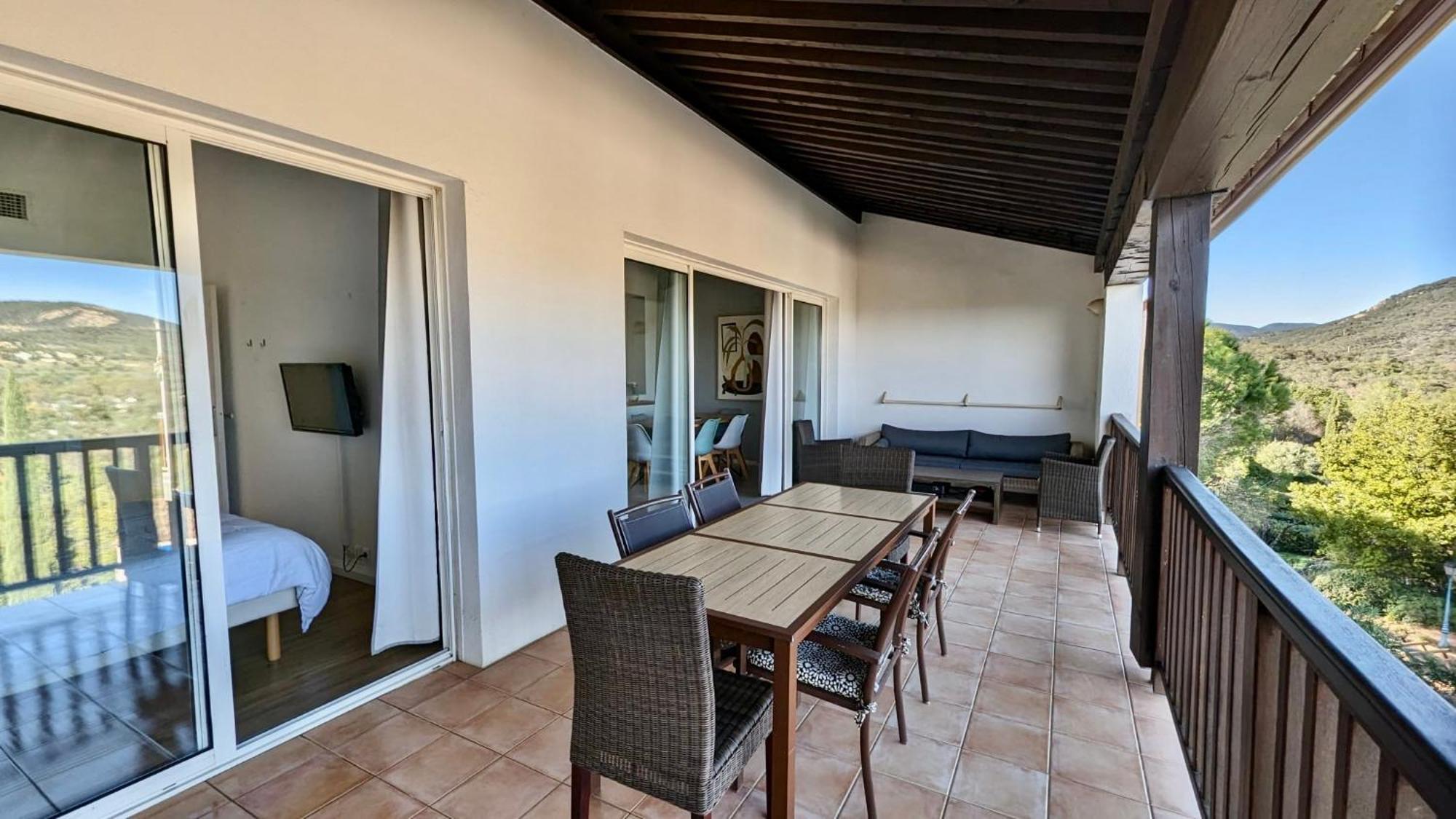 Les Restanques Cabriere 3123 Vue Mer 3 Chambres Гримо Екстериор снимка